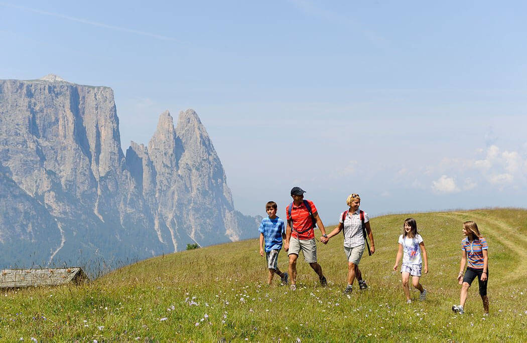 Sommertraum auf der Seiser Alm in Südtirol