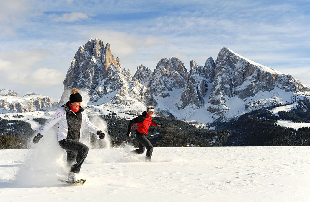 Winterzauber auf der Seiser Alm in Südtirol